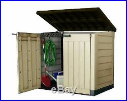 Keter Store It Out Large Plastic Garden Storage Unit Shed Box Tools Furniture Pc