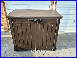 Keter Store It Out Max Large Garden Storage Box 1200L Brown