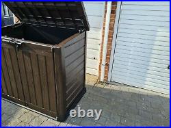 Keter Store It Out Max Large Garden Storage Box 1200L Brown