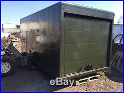 Large 17ft X 8ft Storage Container Lorry Box Body Dry Secure Shed Field Store