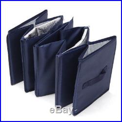 Large 4 In 1 Foldable Folding Car Boot Bag Storage Box Tidy Travel Organiser
