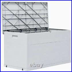 Large 750L Garden Storage Outdoor Box Plastic Utility Chest Unit Box Waterproof