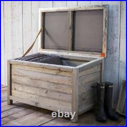 Large Aldsworth Outdoor Storage Box Grey Finish