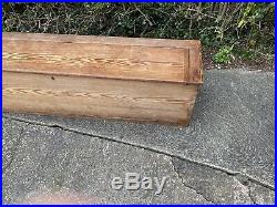 Large Bench/Chest/ Blanket Box antique Shoe Storage Hallway