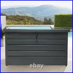 Large Capacity Outdoor Garden Storage Chest Cushion Box Waterproof Chest Shed