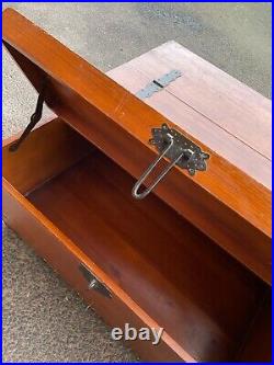 Large Contemporary Modern Wooden Coffee Table With Storage Storage Chest / Box