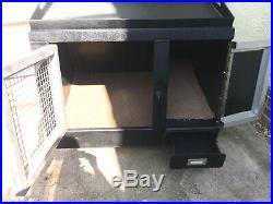 Large Dog Transportation Box With Storage & 2 Gun Breakdown Drawer (lockable)
