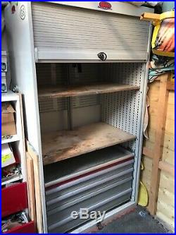 Large Garage storage cabinet shelves cupboard drawers tool box metal unit filing