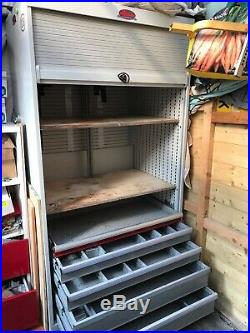 Large Garage storage cabinet shelves cupboard drawers tool box metal unit filing