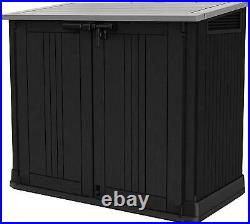 Large Keter Store NOVA 880 L Hydraulic Garden Lockable Storage Box XL Shed bins