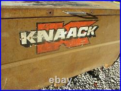 Large Knaack Job Site Box Tool Storage Van Vault Security Forklift Site Safe Box