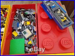 Large Lego collection in brick storage boxes big job lot