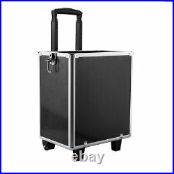 Large Makeup Case Hairdressing Vanity Beauty Trolley Cosmetic Box Nail Storage