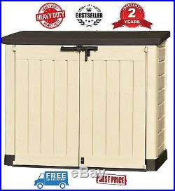 Large Mobility Scooter Storage Shed Plastic Storage Box Garden Shed Furniture S2