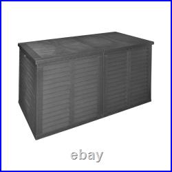 Large Outdoor Patio Garden Plastic Storage Box Container Chest Seat Shoe Bin