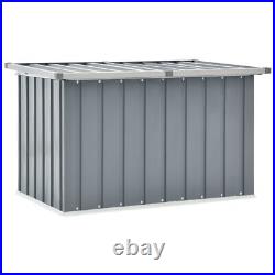 Large Outdoor Storage Box Garden Patio Mental Chest Lid Multibox Container Patio