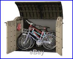 Large Outdoor Storage Box Garden Patio Ultra Bin Bike DIY Tools Utility Shed