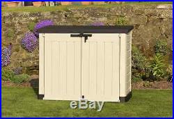 Large Outdoor Storage Box Versatile Waterproof Shed Bin Patio Furniture Winter