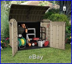 Large Plastic Shed Storage Box Garden Bikes Wheelie Patio Bike Outdoor Bins BBQ