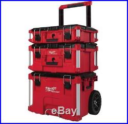 Large Portable Power Tool Box Cart Mobile Case Wheels Plastic Storage Organizer