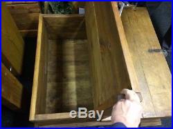 Large Solid Wooden Pine Chest Storage Box Toy Box Blanket Box CoffeeTable