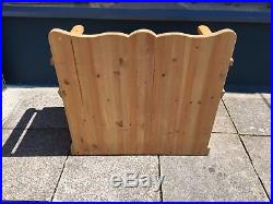 Large Solid pine Settle / Bench / Storage box #1489