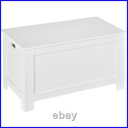 Large Storage Box Toy Chest with Lid & Safety Hinges