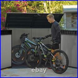 Large Storage Shed Garden Wheelie Bin XL Plastic Keter Bike Tool Store Patio Box