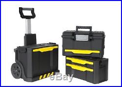 Large Tool Box On Wheels Rolling Workshop Tool Organiser Mobile Storage Chest