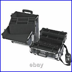 Large Tool Storage Centre Mobile Chest Aluminium Organizer Heavy Duty Case Box