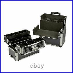 Large Tool Storage Centre Mobile Chest Aluminium Organizer Heavy Duty Case Box