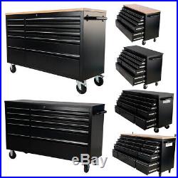Large Tools Chest Box Cabinet Storage Rolling Organizer Garages Mobile Workbench