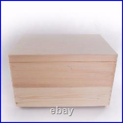 Large Wooden Storage Box With Lid And Handles/Pinewood Toy Chest Keepsake Trunk