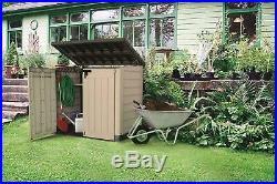 Large XL Outdoor Plastic Garden Storage Shed Tools Furniture Box Wheelie Bins UK