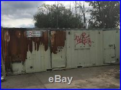 Large metal storage box container