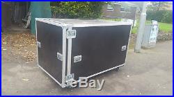 Large storage container on industrial castors, For tools, large equipment, sound