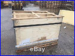 Large wooden box with lid Package Create Storage Shipping