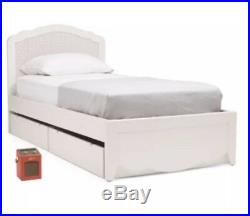 Loaf Merci Single Bed High End With Large Storage Drawers White new boxed