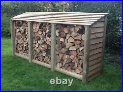 Log Store, Extra Large Heavy Duty Pressure Treated