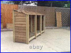 Log Store, Extra Large Heavy Duty Pressure Treated