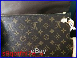 Louis Vuitton LV Neverfull MM, with clutch, storage bag, box & gift bag M40995