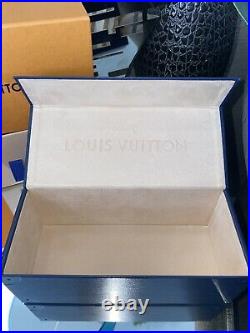Louis Vuitton Sunglasses Truck Case Box Pouch Booklet Set Large Storage Jewelry
