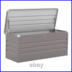 Metal Galvanized Steel Garden Storage Box Lid Lockable Storage BillyOh Boxer