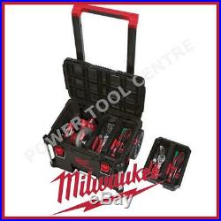 Milwaukee Packout Large Rolling Trolley IP65 Modular Carry Case Storage Tool Box