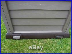 NEW Garden Storage Box Chest Patio Large Weather Waterproof Outside 390L Shed