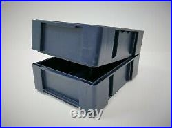 NEW Stackable Plastic Heavy Duty Storage Box, UK manufactured 400mm x 300mm Euro