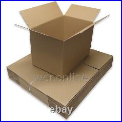 NEW X LARGE 24X18X18 S/W CARDBOARD BOXES House Removal Moving Packing Storage