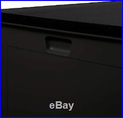 New Outdoor Extra Large 680L Box Garden Plastic Storage Bench Container Lockable
