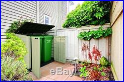 Outdoor Storage Large Plastic Box Garden Small Sheds Tools Pool Patio 42 cu. Ft