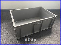 Pallet of 35 Grey Solid Stacking Container 600x400x235mm